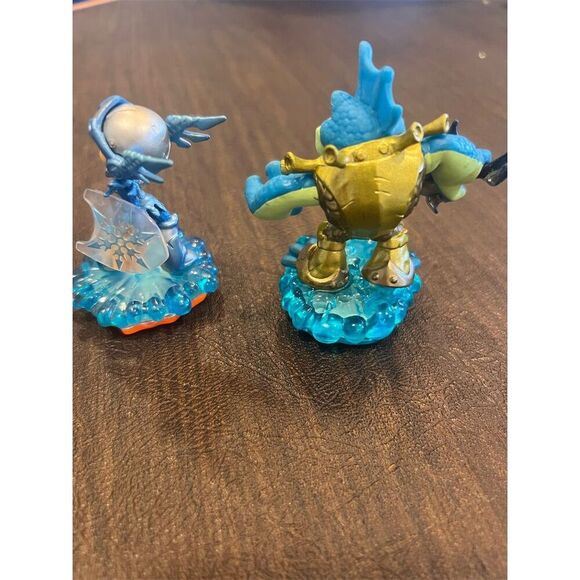 Skylanders SWAP Force Rip Tide & Stealth Elf Figures 2013 Set - Picture 2 of 8